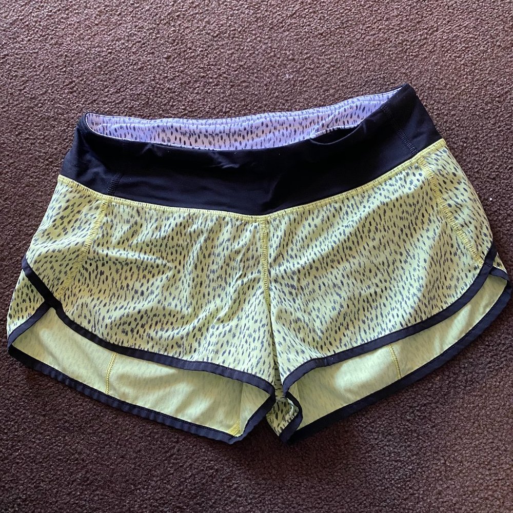 Lulu Lemon Speed Up shorts